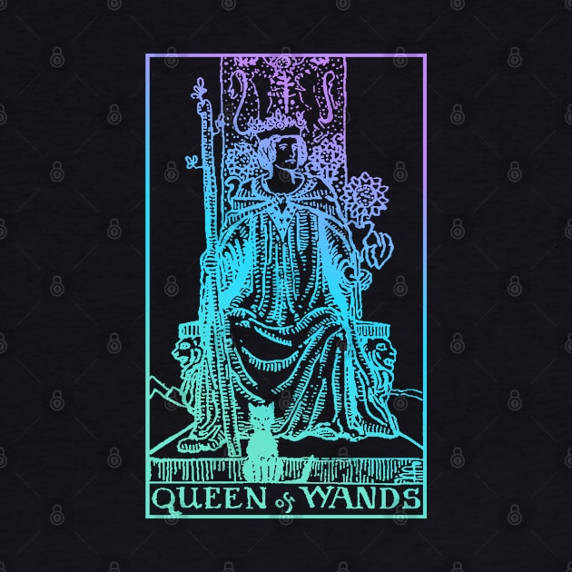 Queen Of Wands Tarot Card by srojas26